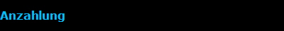 Anzahlung