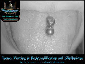 Zunge Tongue Zungen Piercing Bodymod by Bodyship Halle - Sachsen Anhalt - www