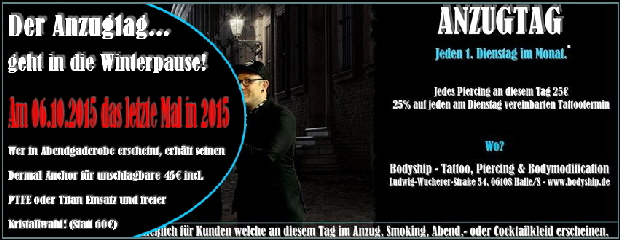letzte mal anzugtag 2015