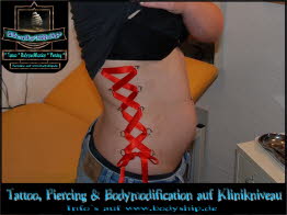 Corsage Korsage Play binden Surface weiblich Dermal Anchor Microdermal Glitzer Piercing Bodymod by Bodyship Halle - Sachsen Anhalt - www